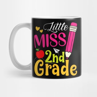 Little Miss 2nd Grade Cute Back To School Hello Second Grade Mug